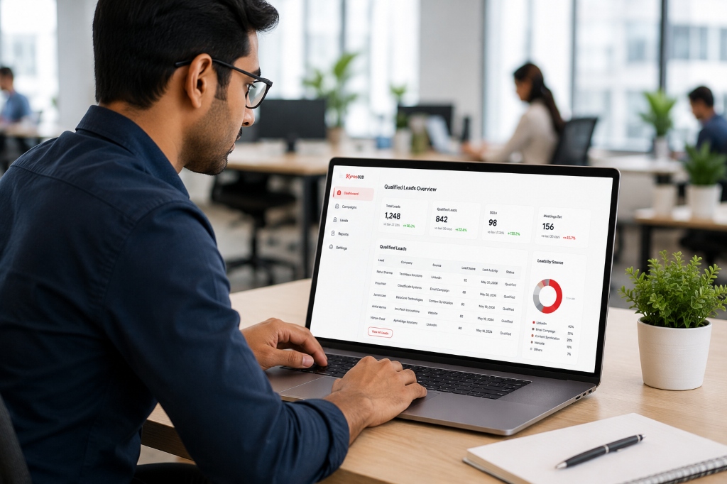 KyrosB2B Qualified Leads Dashboard